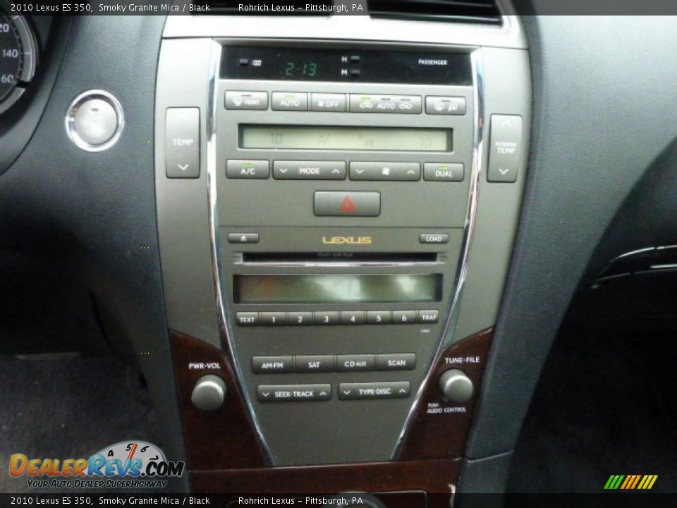 2010 Lexus ES 350 Smoky Granite Mica / Black Photo #18