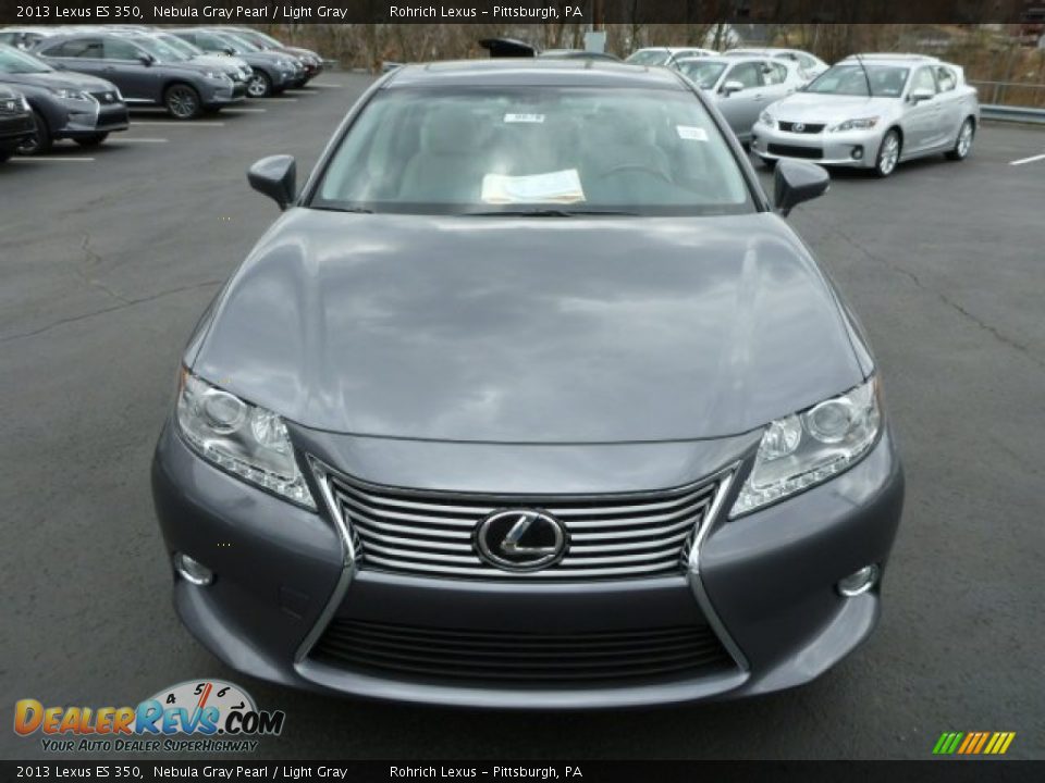 2013 Lexus ES 350 Nebula Gray Pearl / Light Gray Photo #7