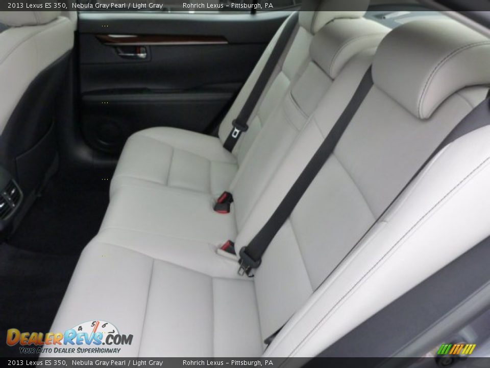 2013 Lexus ES 350 Nebula Gray Pearl / Light Gray Photo #11