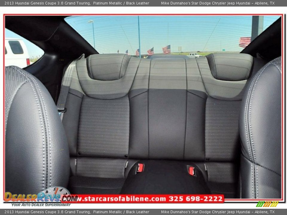 2013 Hyundai Genesis Coupe 3.8 Grand Touring Platinum Metallic / Black Leather Photo #19