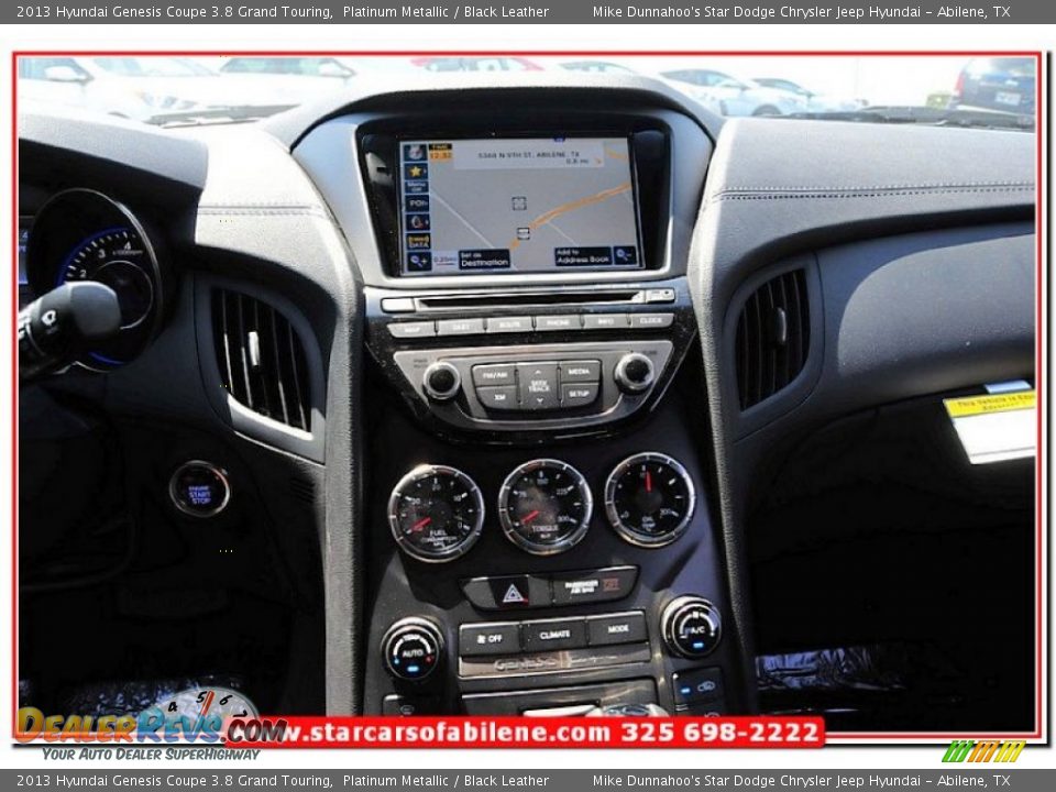 2013 Hyundai Genesis Coupe 3.8 Grand Touring Platinum Metallic / Black Leather Photo #25