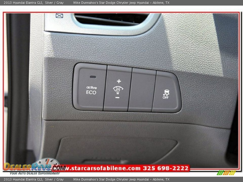 2013 Hyundai Elantra GLS Silver / Gray Photo #15
