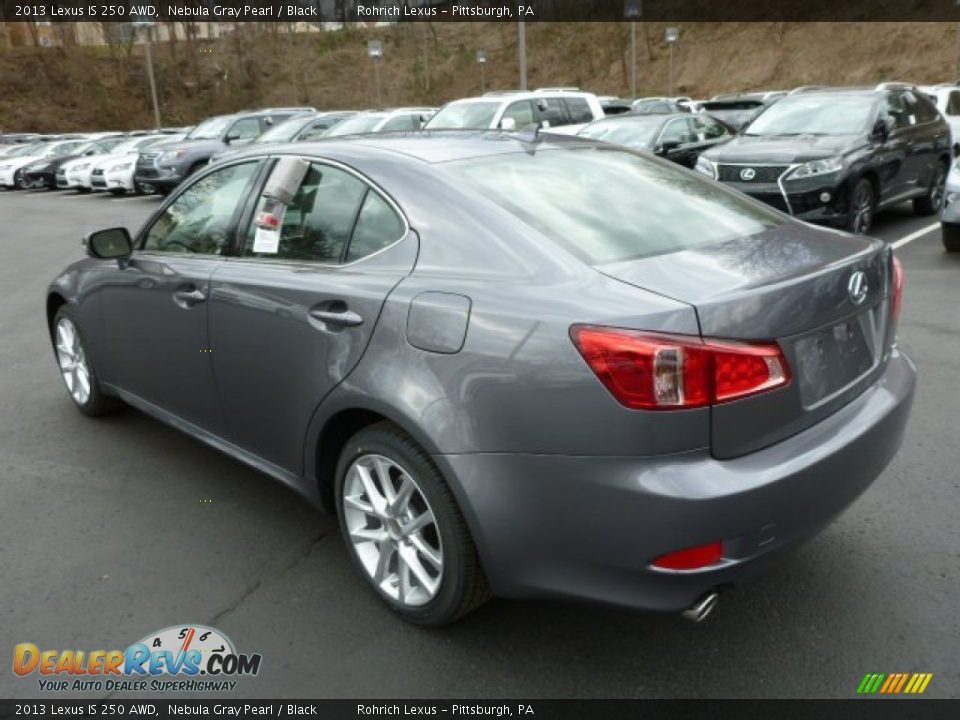 2013 Lexus IS 250 AWD Nebula Gray Pearl / Black Photo #2