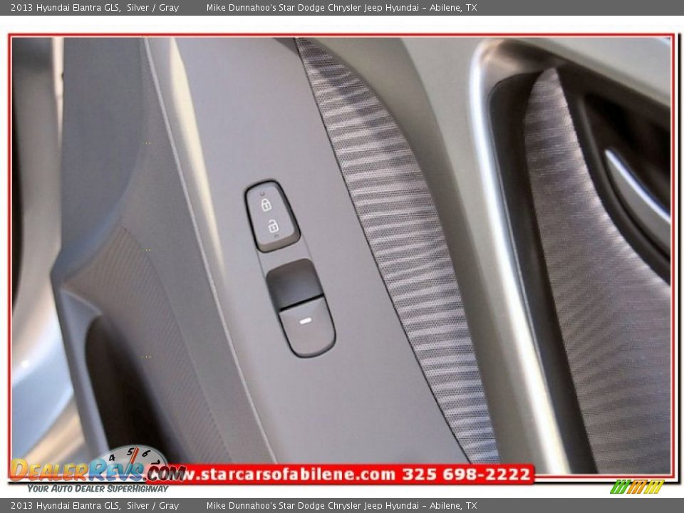 2013 Hyundai Elantra GLS Silver / Gray Photo #25