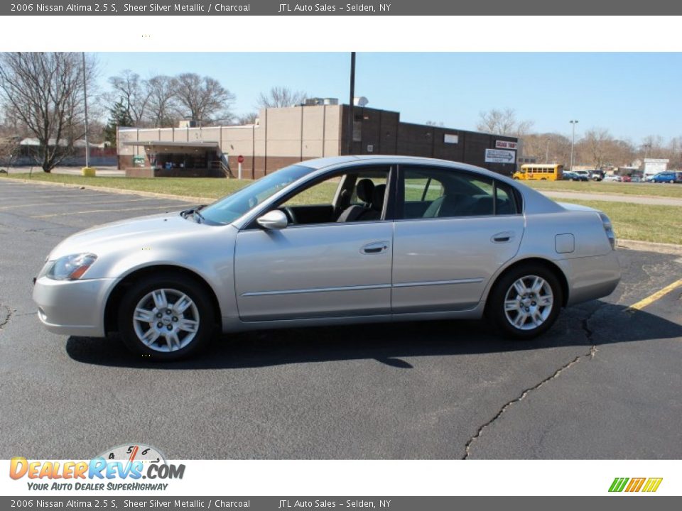 2006 Nissan Altima 2.5 S Sheer Silver Metallic / Charcoal Photo #3