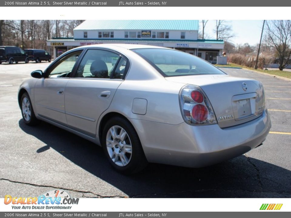 2006 Nissan Altima 2.5 S Sheer Silver Metallic / Charcoal Photo #4