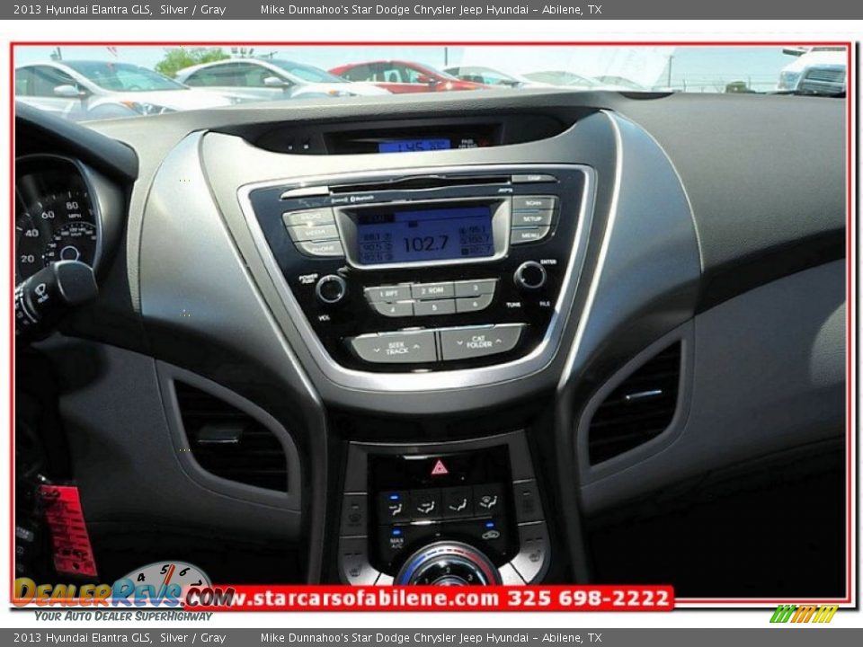 2013 Hyundai Elantra GLS Silver / Gray Photo #27