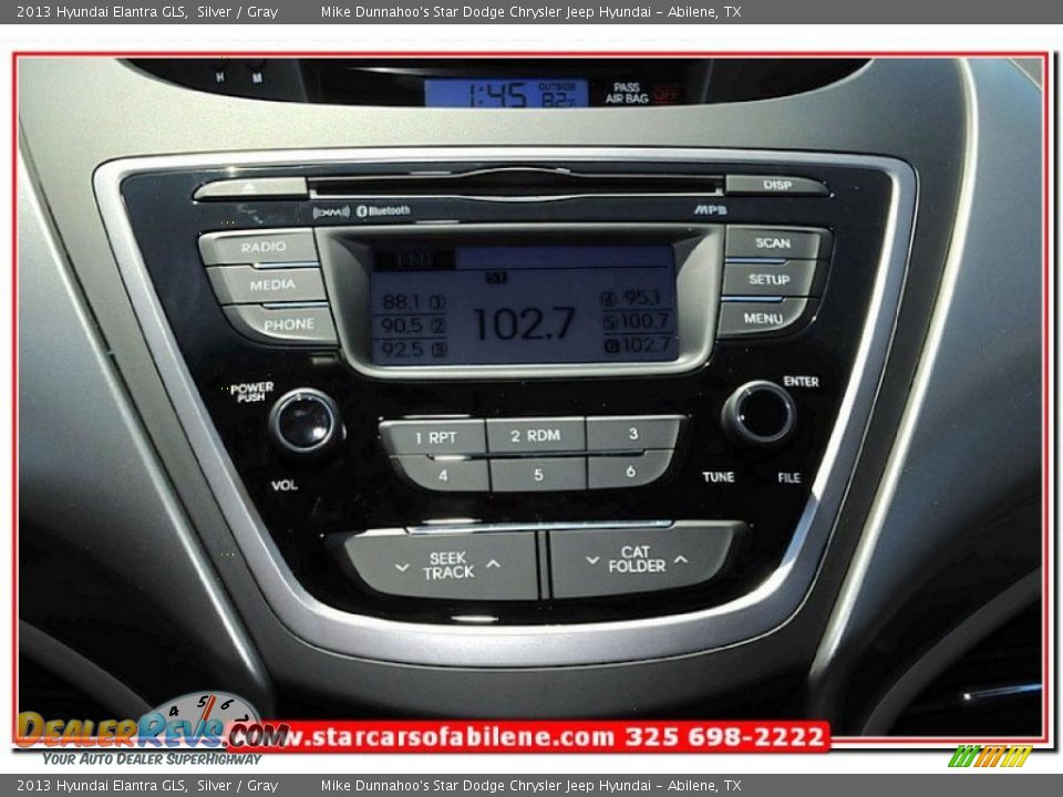 2013 Hyundai Elantra GLS Silver / Gray Photo #28