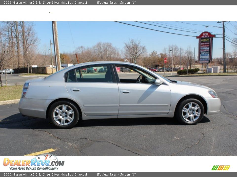 2006 Nissan Altima 2.5 S Sheer Silver Metallic / Charcoal Photo #7