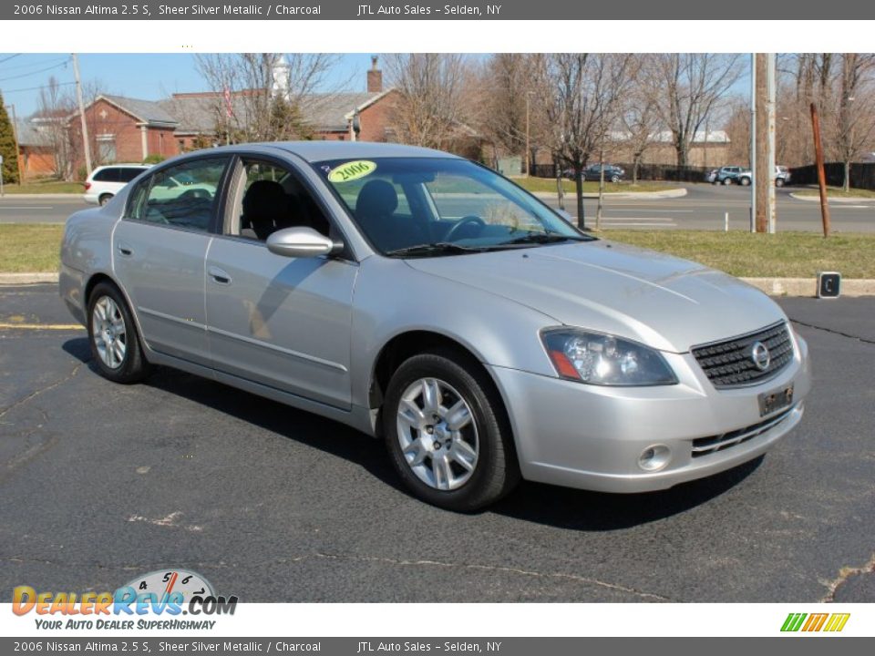 2006 Nissan Altima 2.5 S Sheer Silver Metallic / Charcoal Photo #8