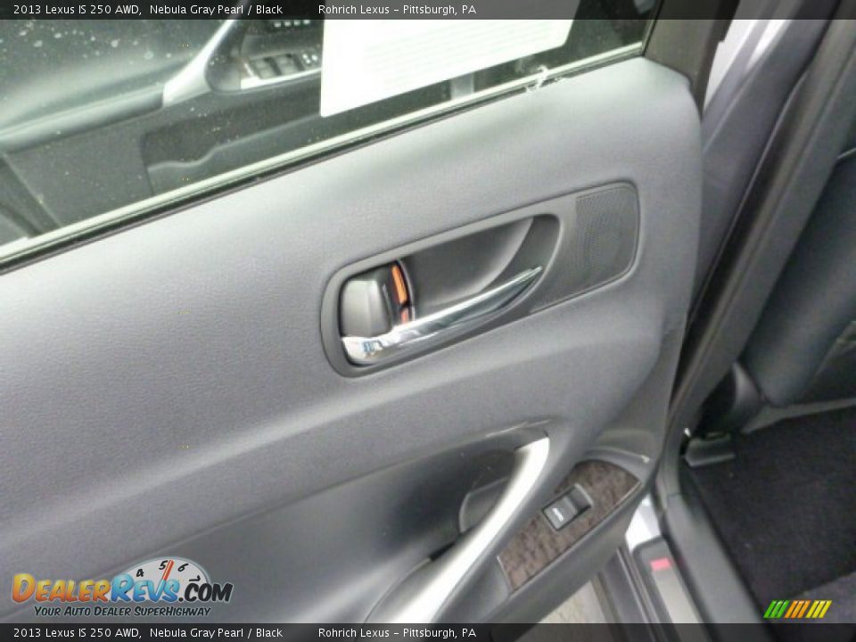 2013 Lexus IS 250 AWD Nebula Gray Pearl / Black Photo #13