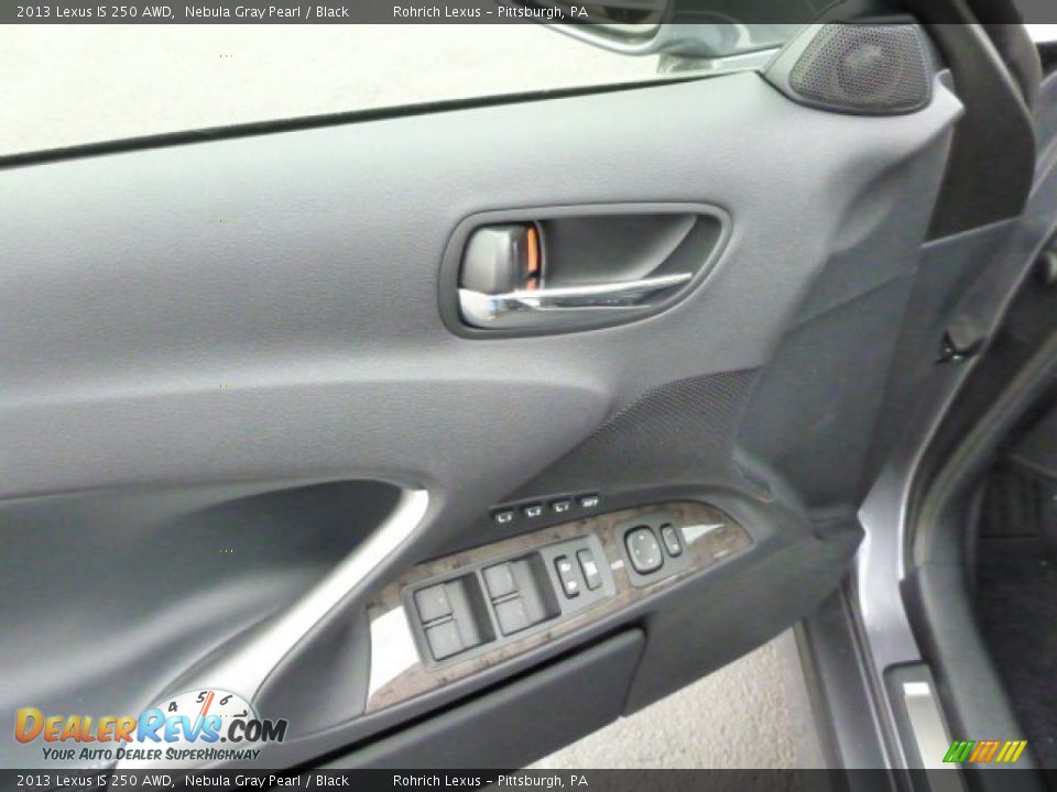 2013 Lexus IS 250 AWD Nebula Gray Pearl / Black Photo #14