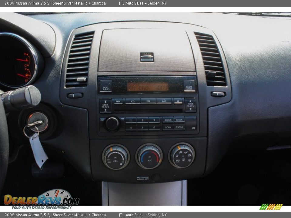 2006 Nissan Altima 2.5 S Sheer Silver Metallic / Charcoal Photo #13