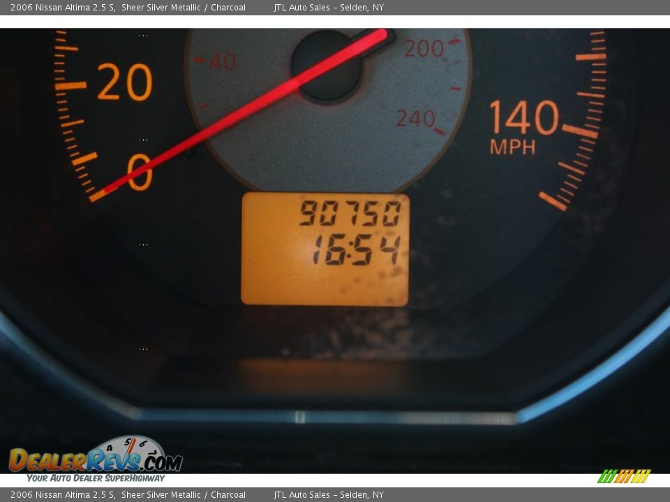 2006 Nissan Altima 2.5 S Sheer Silver Metallic / Charcoal Photo #14