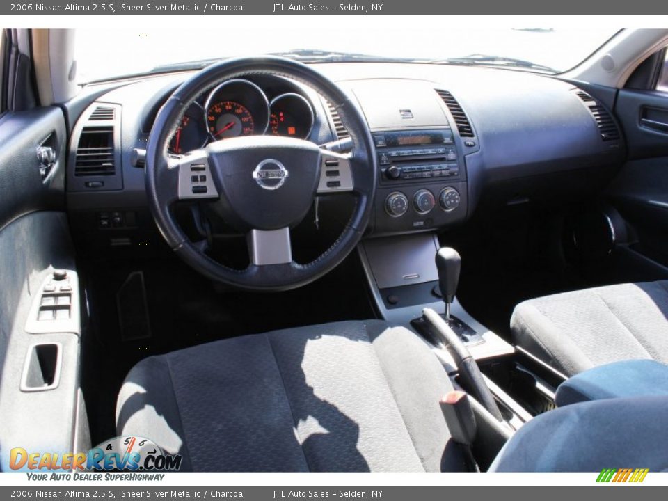 2006 Nissan Altima 2.5 S Sheer Silver Metallic / Charcoal Photo #16