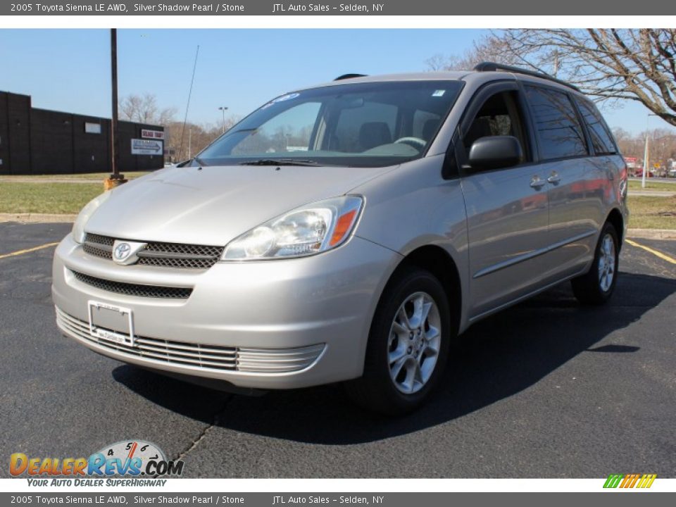 2005 Toyota Sienna LE AWD Silver Shadow Pearl / Stone Photo #1