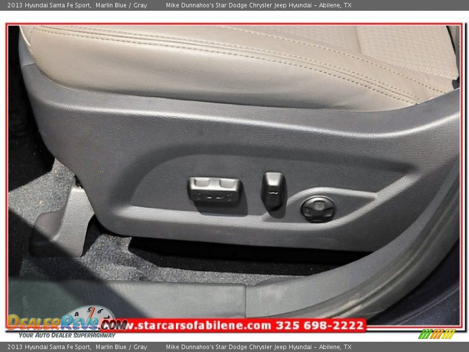 2013 Hyundai Santa Fe Sport Marlin Blue / Gray Photo #13