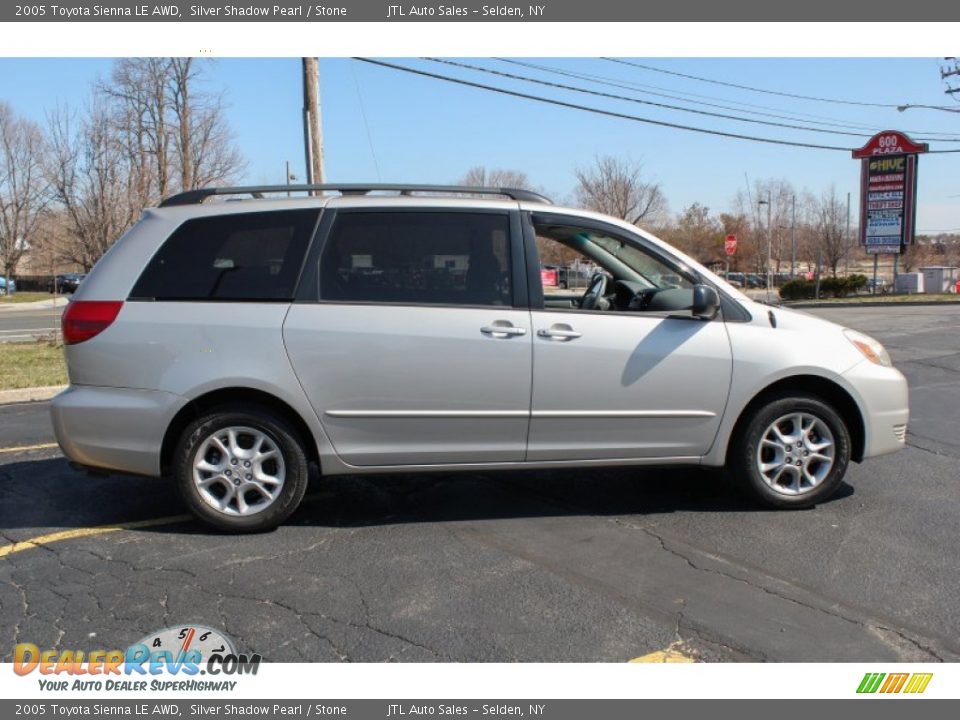 2005 Toyota Sienna LE AWD Silver Shadow Pearl / Stone Photo #7