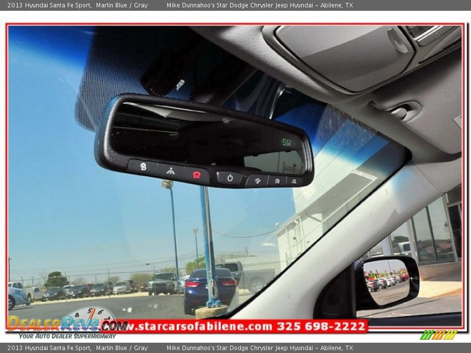 2013 Hyundai Santa Fe Sport Marlin Blue / Gray Photo #19
