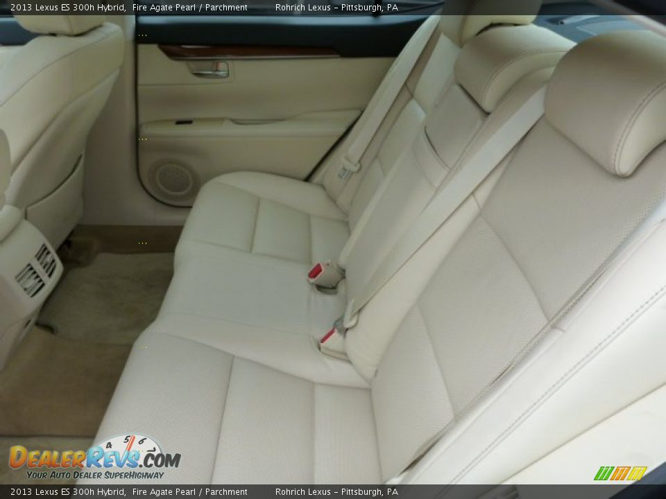 2013 Lexus ES 300h Hybrid Fire Agate Pearl / Parchment Photo #11