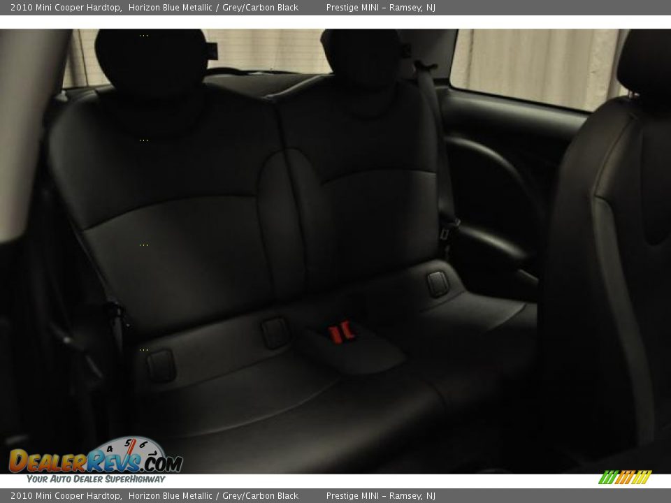 2010 Mini Cooper Hardtop Horizon Blue Metallic / Grey/Carbon Black Photo #10