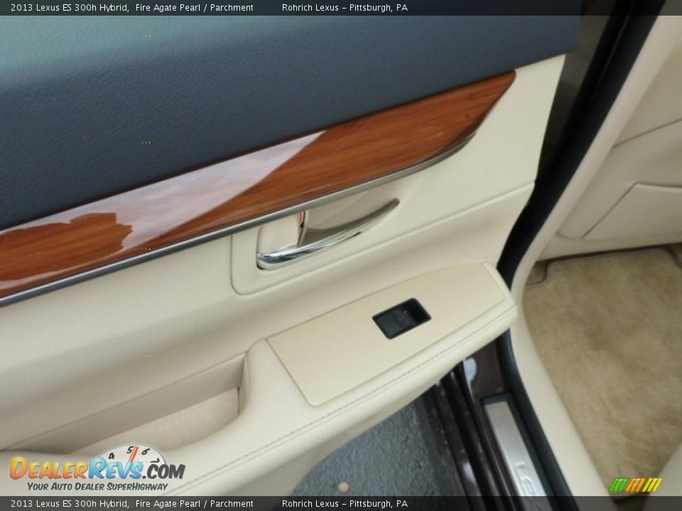 2013 Lexus ES 300h Hybrid Fire Agate Pearl / Parchment Photo #13
