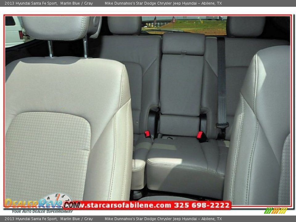 2013 Hyundai Santa Fe Sport Marlin Blue / Gray Photo #21