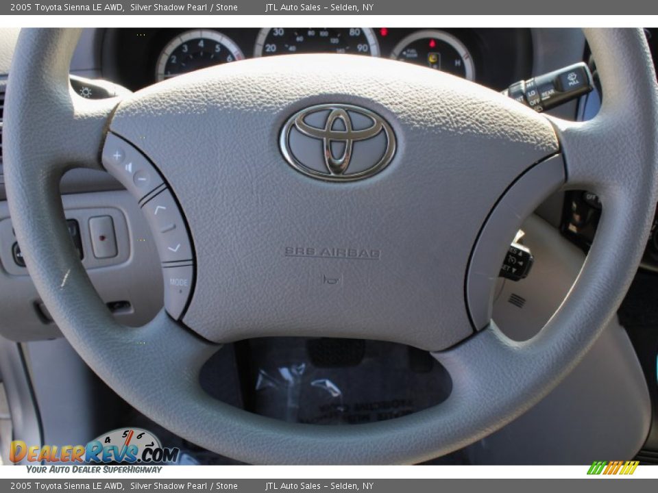 2005 Toyota Sienna LE AWD Silver Shadow Pearl / Stone Photo #14