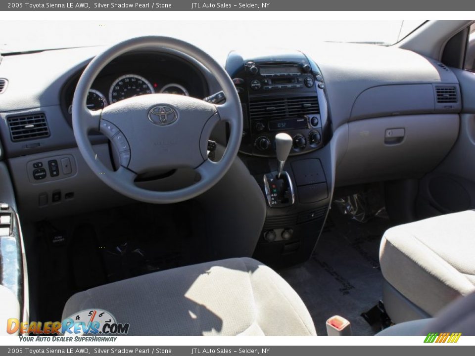 2005 Toyota Sienna LE AWD Silver Shadow Pearl / Stone Photo #15