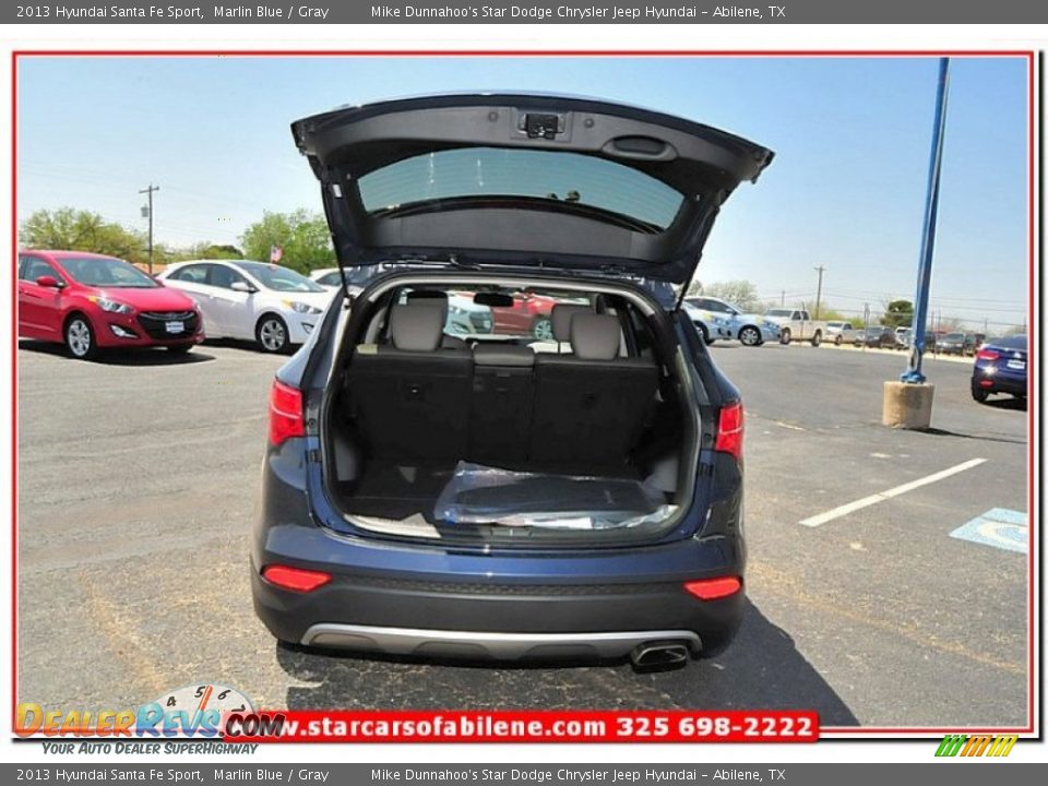 2013 Hyundai Santa Fe Sport Marlin Blue / Gray Photo #25