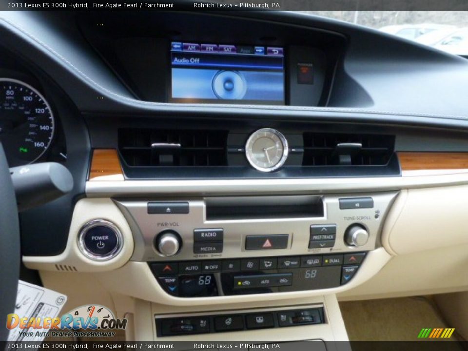 2013 Lexus ES 300h Hybrid Fire Agate Pearl / Parchment Photo #18