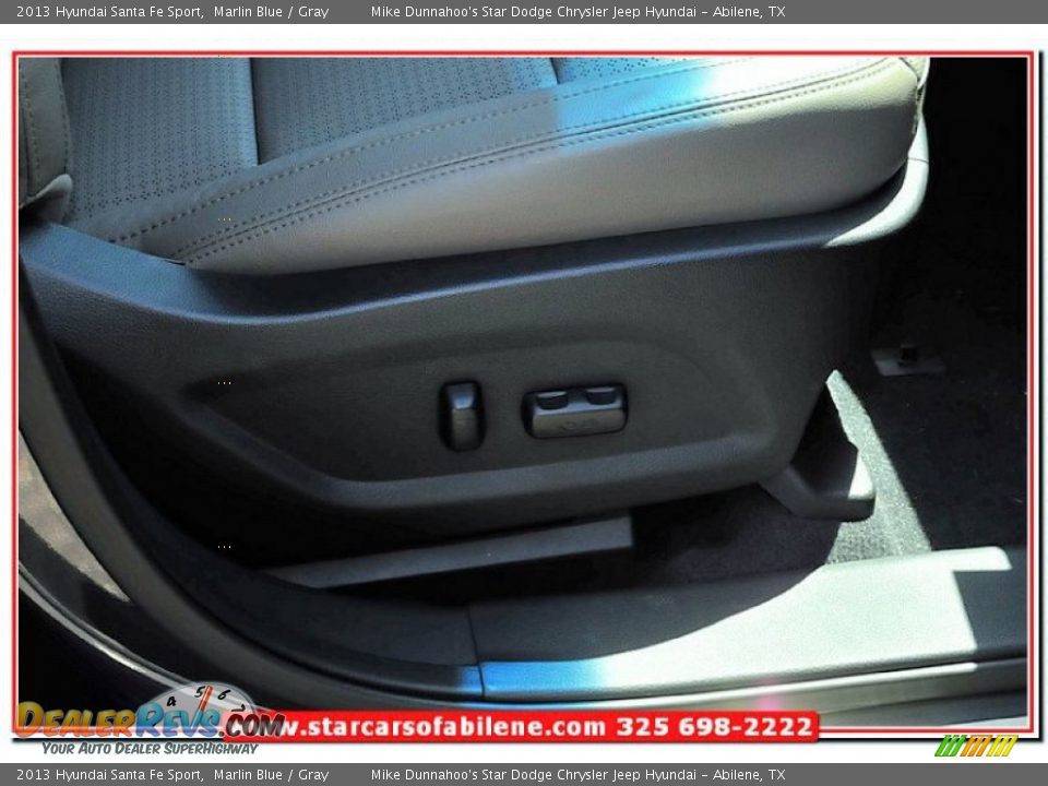 2013 Hyundai Santa Fe Sport Marlin Blue / Gray Photo #28