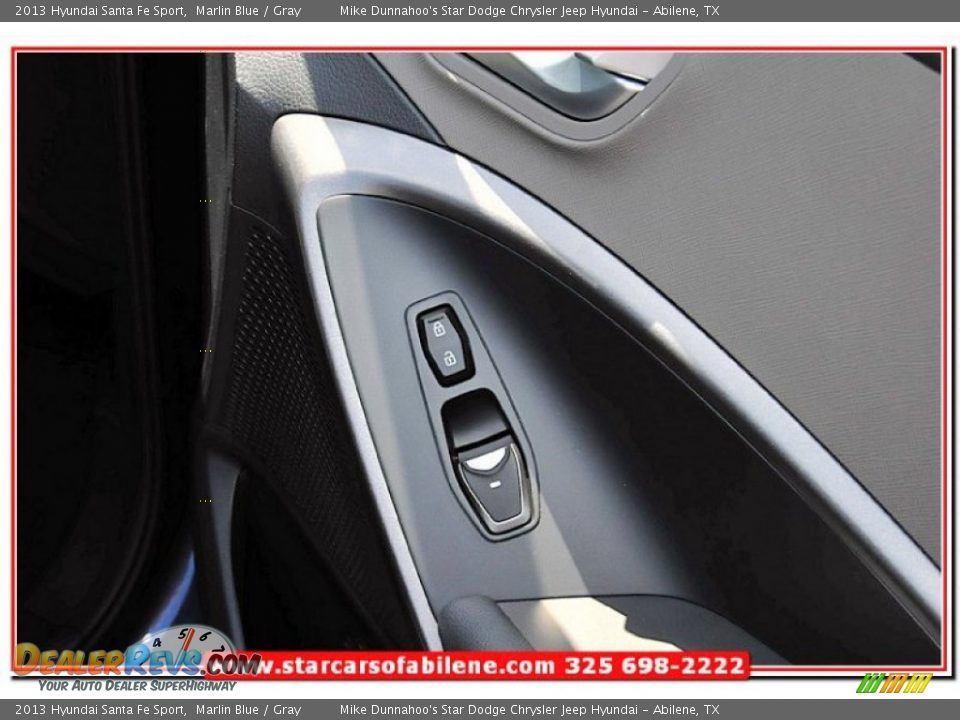 2013 Hyundai Santa Fe Sport Marlin Blue / Gray Photo #29