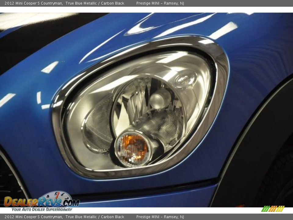 2012 Mini Cooper S Countryman True Blue Metallic / Carbon Black Photo #2