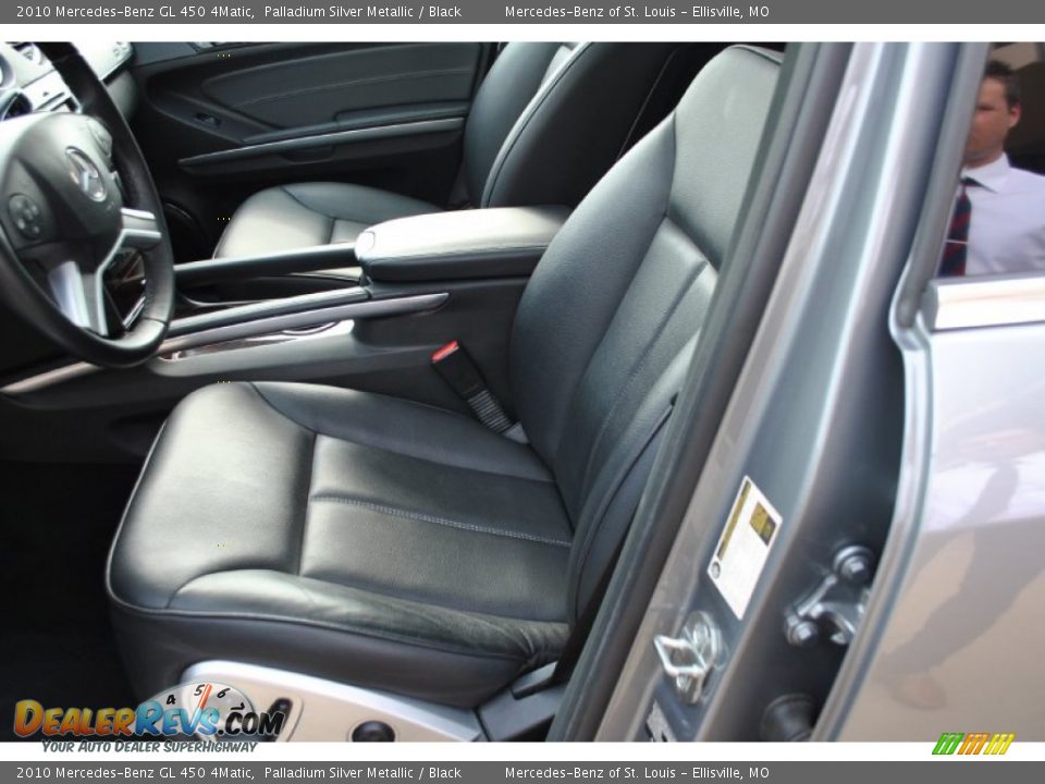 2010 Mercedes-Benz GL 450 4Matic Palladium Silver Metallic / Black Photo #3