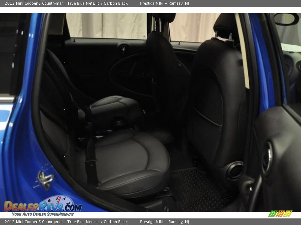 2012 Mini Cooper S Countryman True Blue Metallic / Carbon Black Photo #9