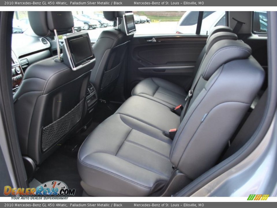 2010 Mercedes-Benz GL 450 4Matic Palladium Silver Metallic / Black Photo #4