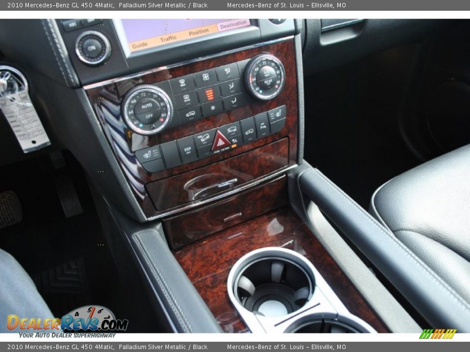 2010 Mercedes-Benz GL 450 4Matic Palladium Silver Metallic / Black Photo #6