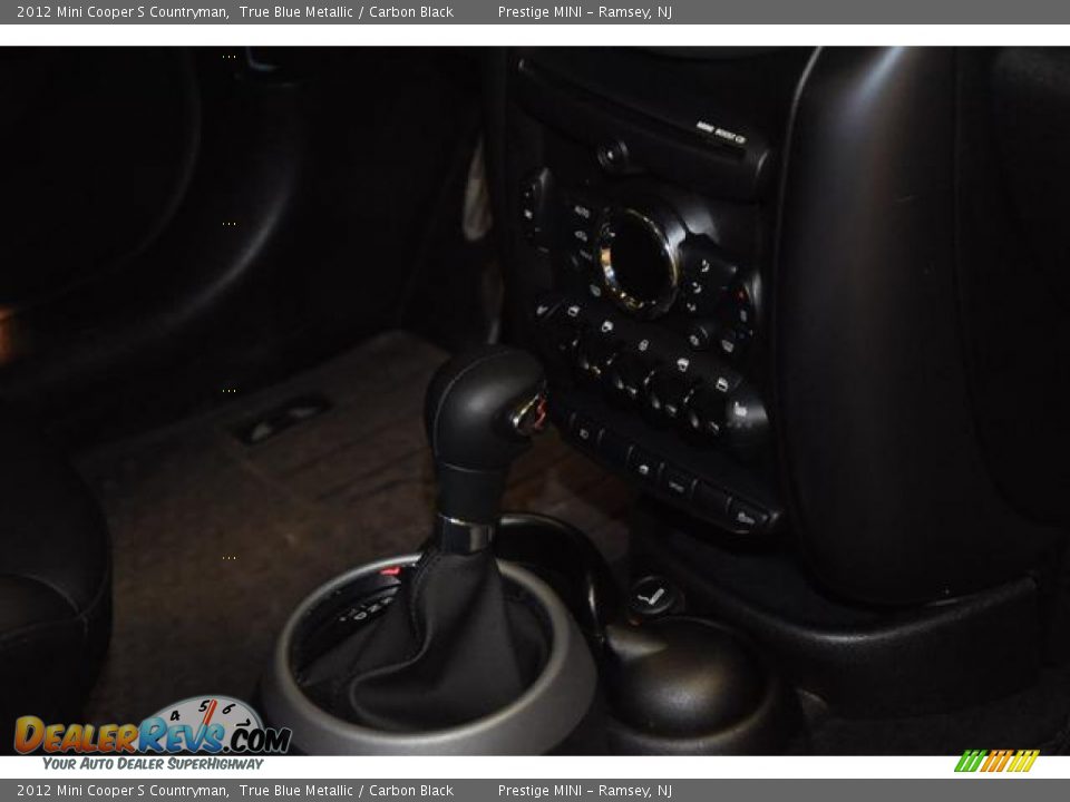 2012 Mini Cooper S Countryman True Blue Metallic / Carbon Black Photo #12