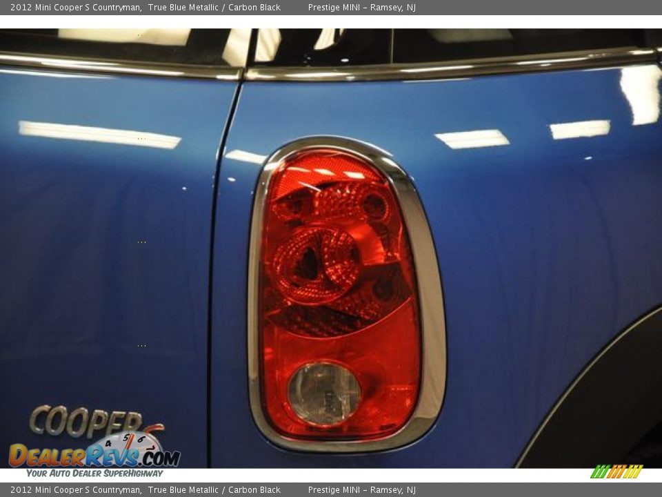 2012 Mini Cooper S Countryman True Blue Metallic / Carbon Black Photo #13