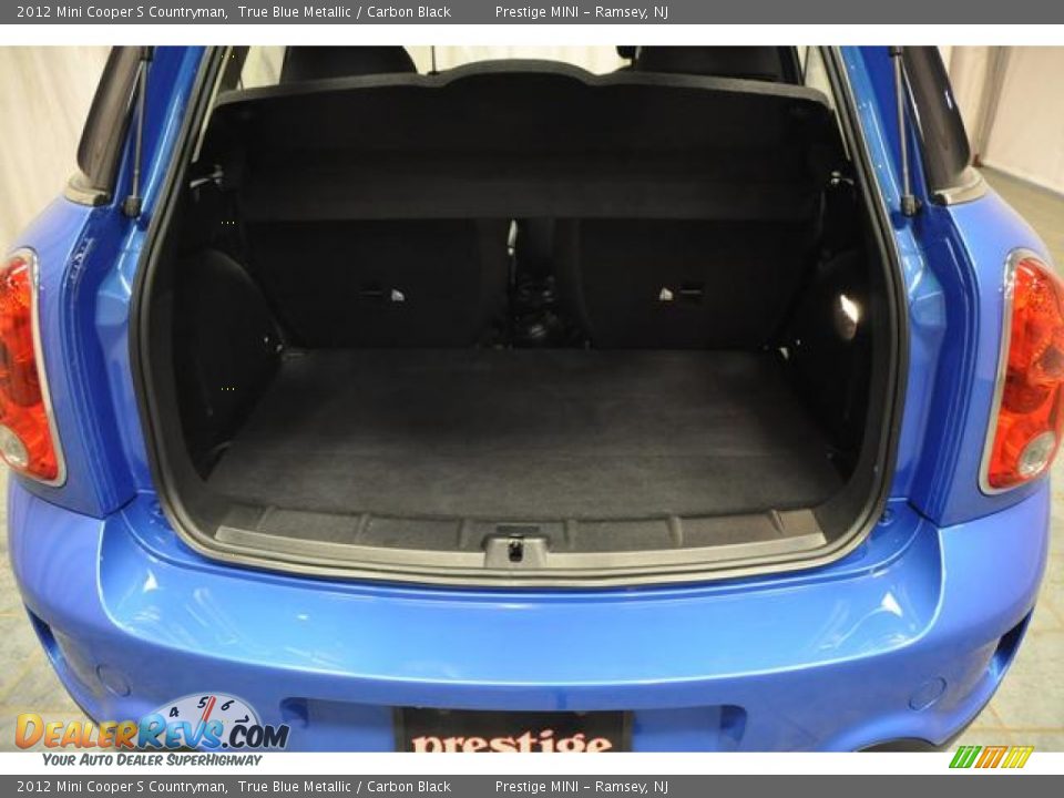 2012 Mini Cooper S Countryman True Blue Metallic / Carbon Black Photo #18