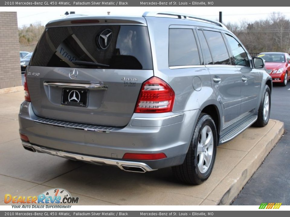2010 Mercedes-Benz GL 450 4Matic Palladium Silver Metallic / Black Photo #11