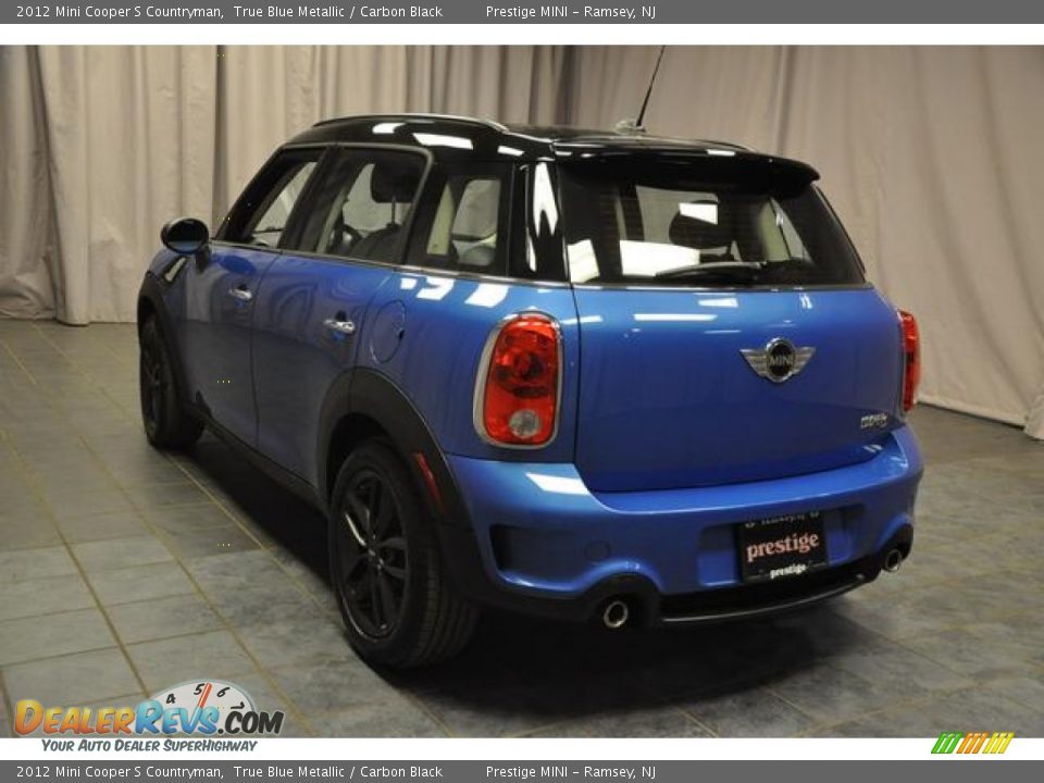 2012 Mini Cooper S Countryman True Blue Metallic / Carbon Black Photo #19