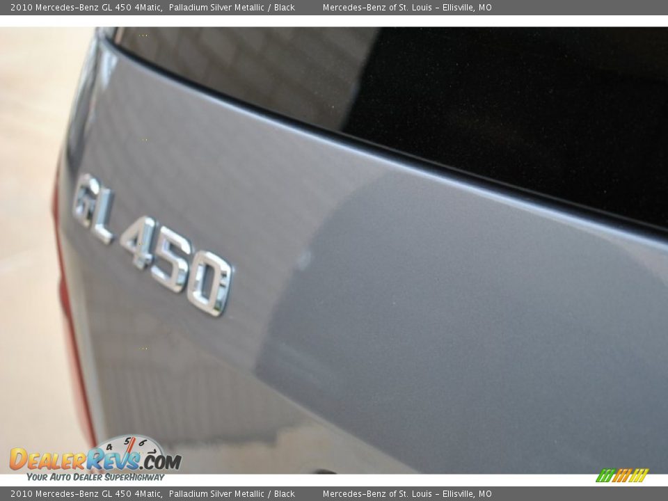2010 Mercedes-Benz GL 450 4Matic Palladium Silver Metallic / Black Photo #13