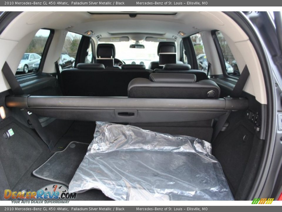 2010 Mercedes-Benz GL 450 4Matic Palladium Silver Metallic / Black Photo #14