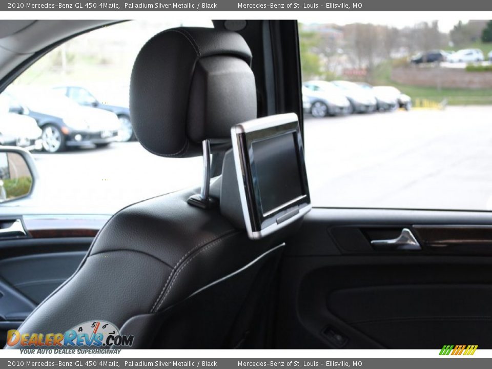 2010 Mercedes-Benz GL 450 4Matic Palladium Silver Metallic / Black Photo #15