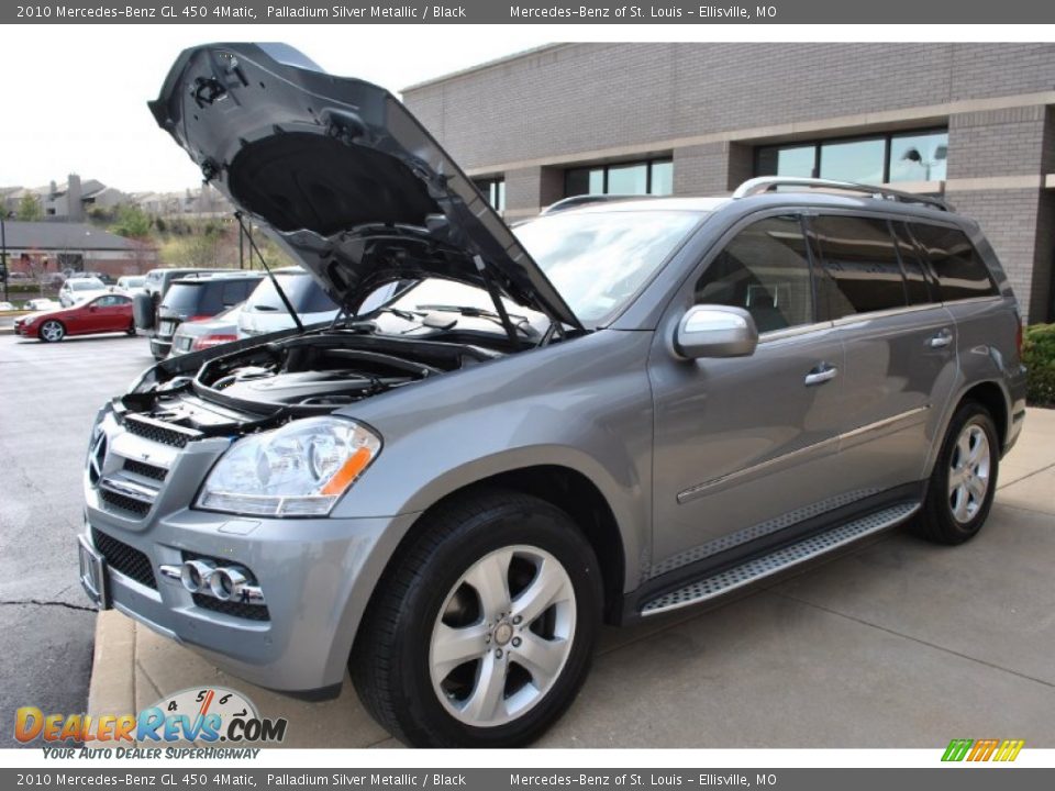2010 Mercedes-Benz GL 450 4Matic Palladium Silver Metallic / Black Photo #19