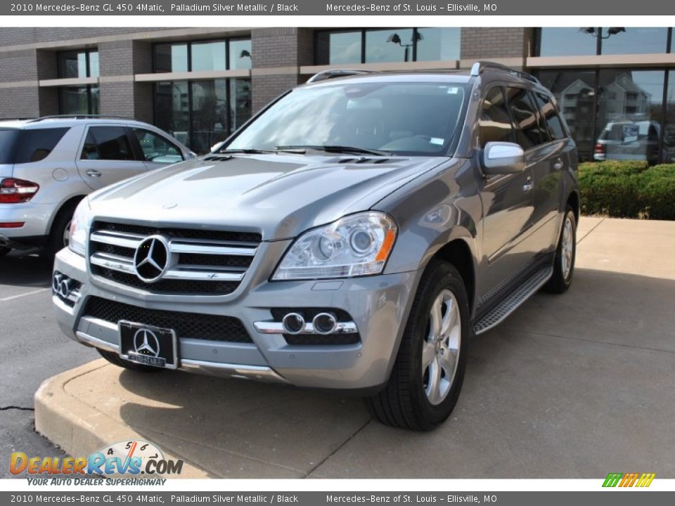 2010 Mercedes-Benz GL 450 4Matic Palladium Silver Metallic / Black Photo #21