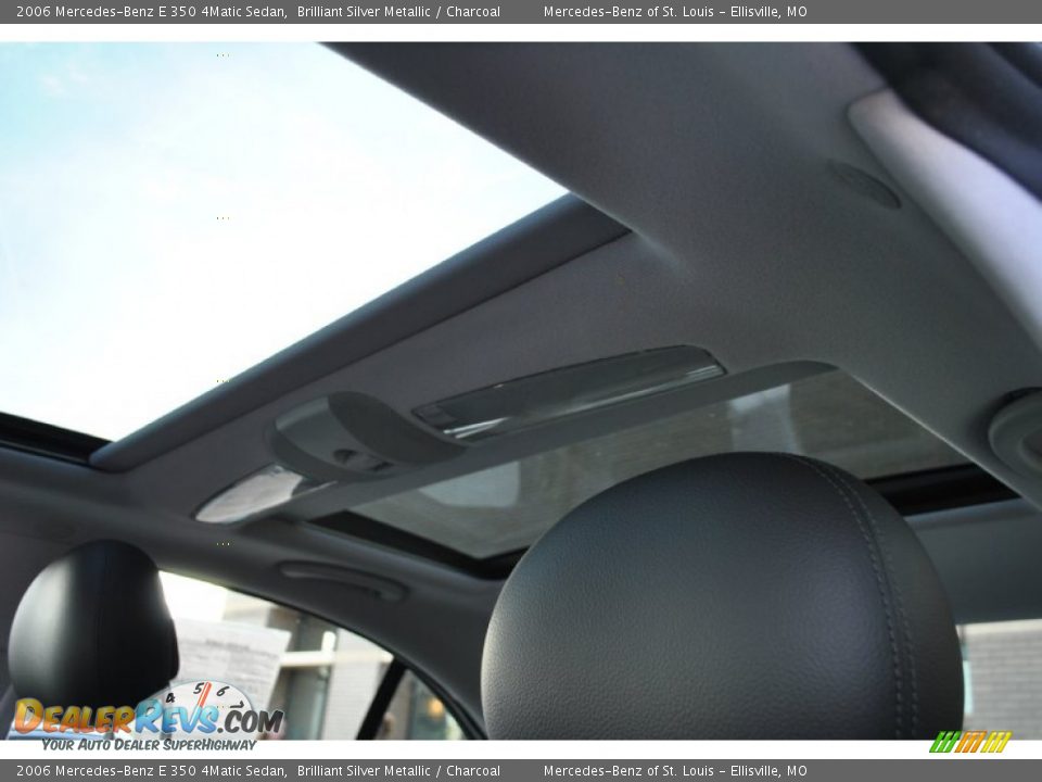 2006 Mercedes-Benz E 350 4Matic Sedan Brilliant Silver Metallic / Charcoal Photo #7