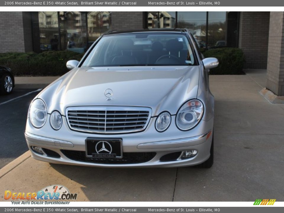 2006 Mercedes-Benz E 350 4Matic Sedan Brilliant Silver Metallic / Charcoal Photo #18